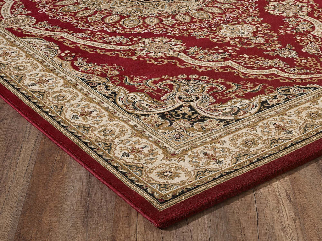 Traditional Oriental Red Area Rug