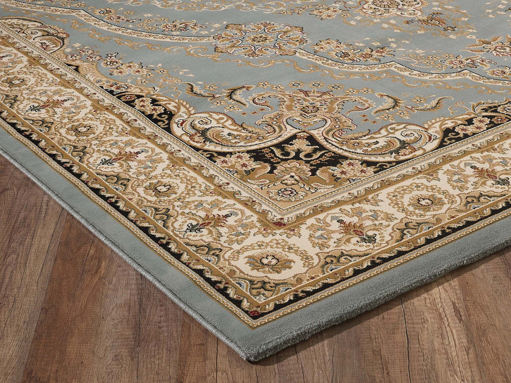 Traditional Oriental Blue Area Rug